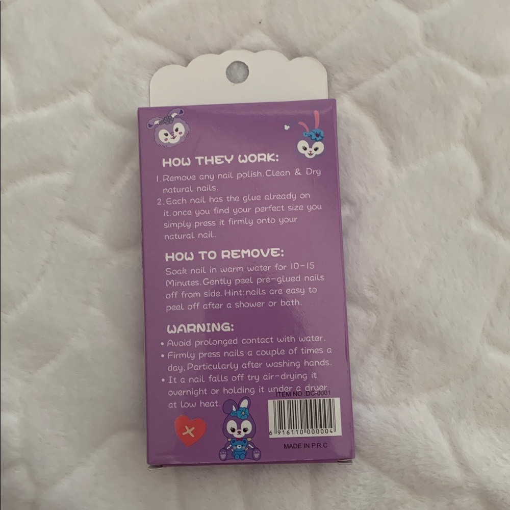 Stella Purple Kids Nail Art Set - Picture 3 of 3